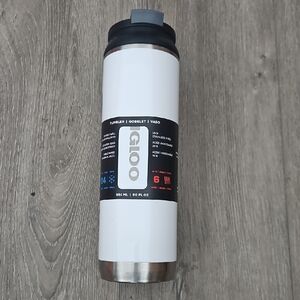 Igloo White Stainless Steel Tumbler 20z